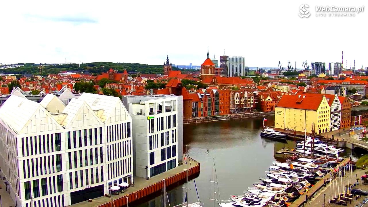 GDAŃSK - widok na Stare Miasto - 15 czerwiec 2026, 05:01