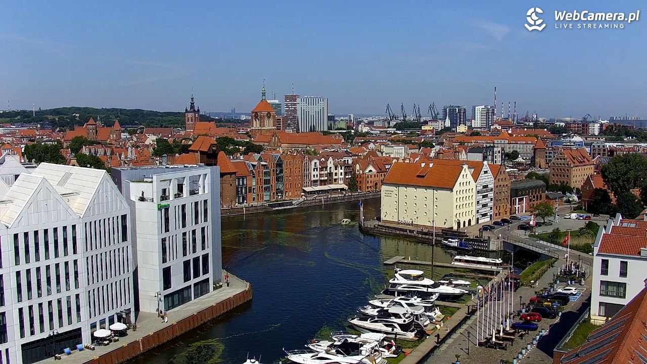 GDAŃSK - widok na Stare Miasto - 21 czerwiec 2026, 10:52