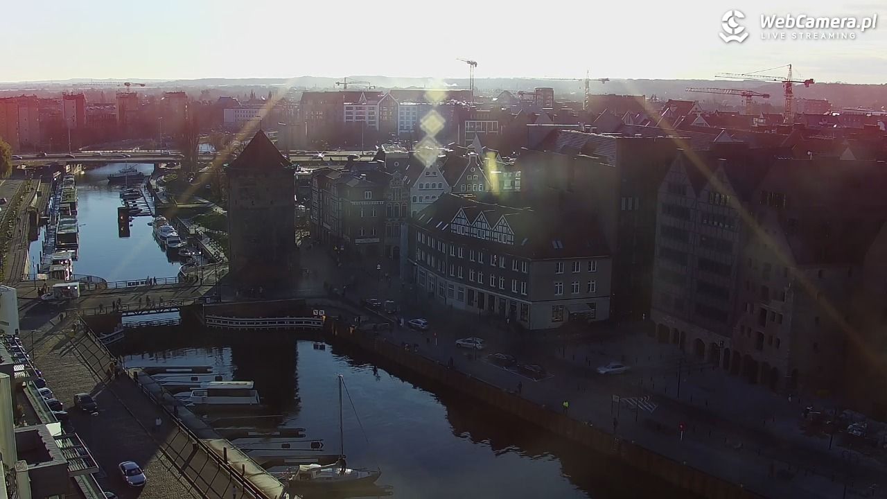 GDAŃSK - widok na Stare Miasto - 22 listopad 2025, 13:32