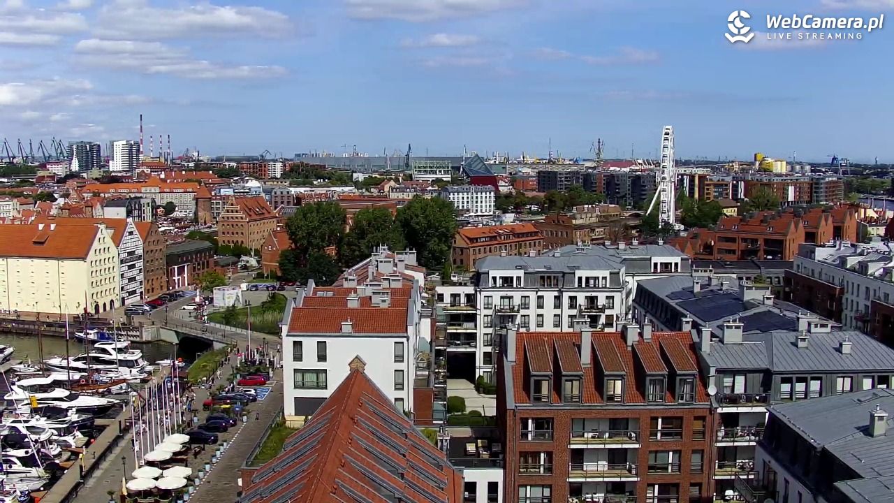 GDAŃSK - widok na Stare Miasto - 09 sierpień 2026, 11:51