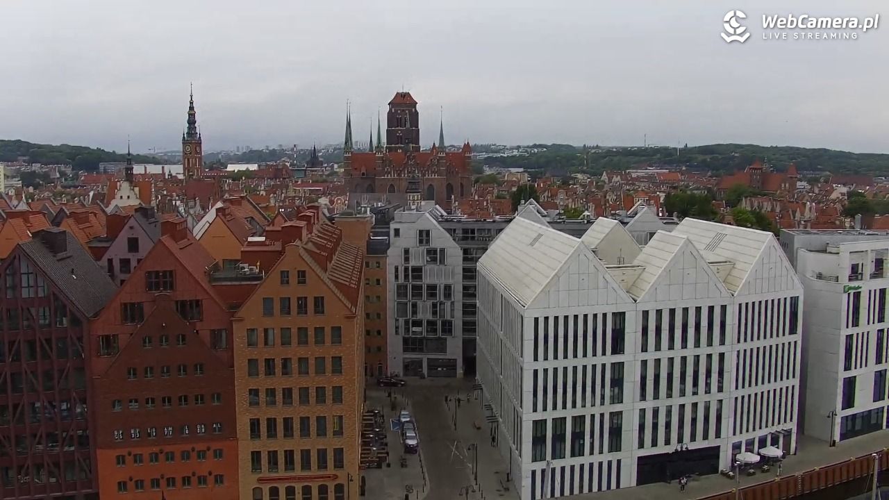 GDAŃSK - widok na Stare Miasto - 04 czerwiec 2026, 07:42