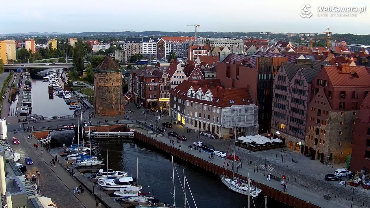 GDAŃSK - widok na Stare Miasto - 06 czerwiec 2026, 21:26