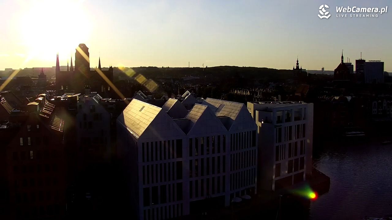 GDAŃSK - widok na Stare Miasto - 24 sierpień 2026, 19:04