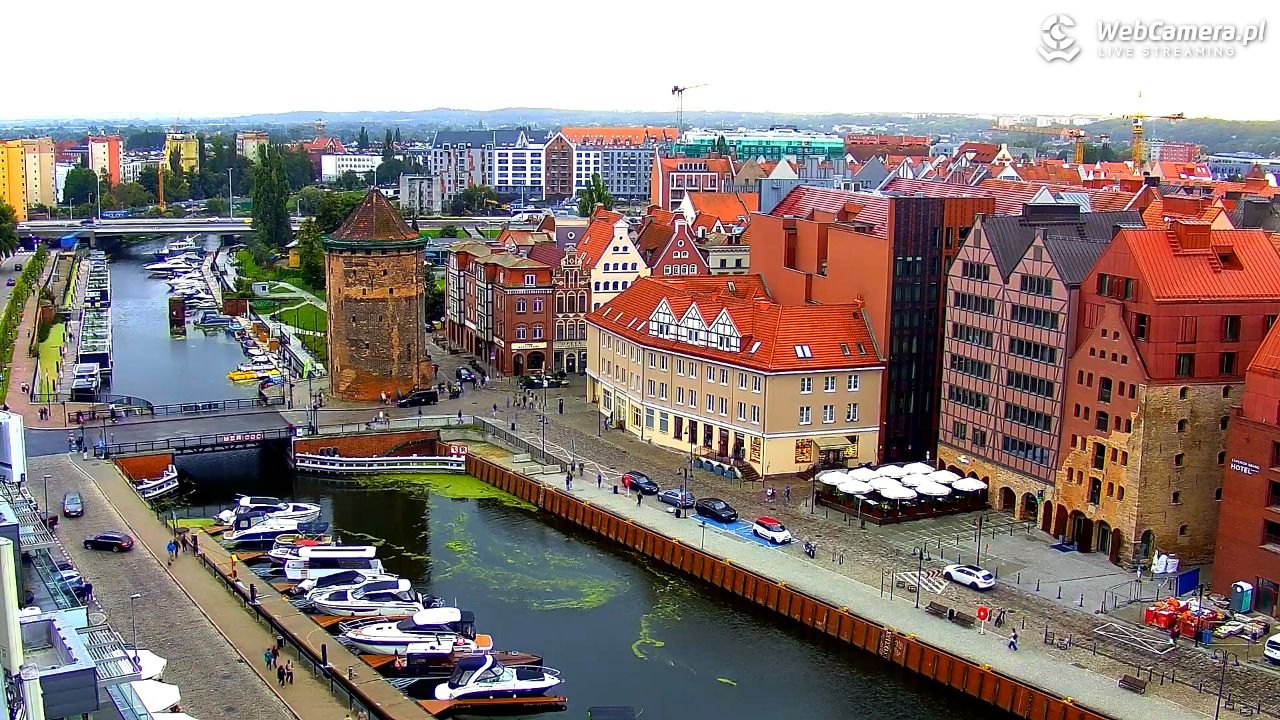 GDAŃSK - widok na Stare Miasto - 14 wresień 2026, 17:54