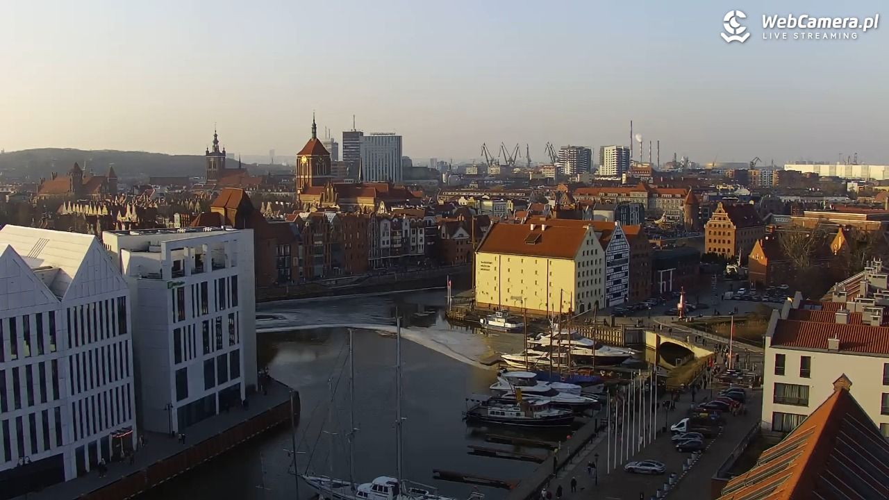 GDAŃSK - widok na Stare Miasto - 08 marzec 2026, 16:11