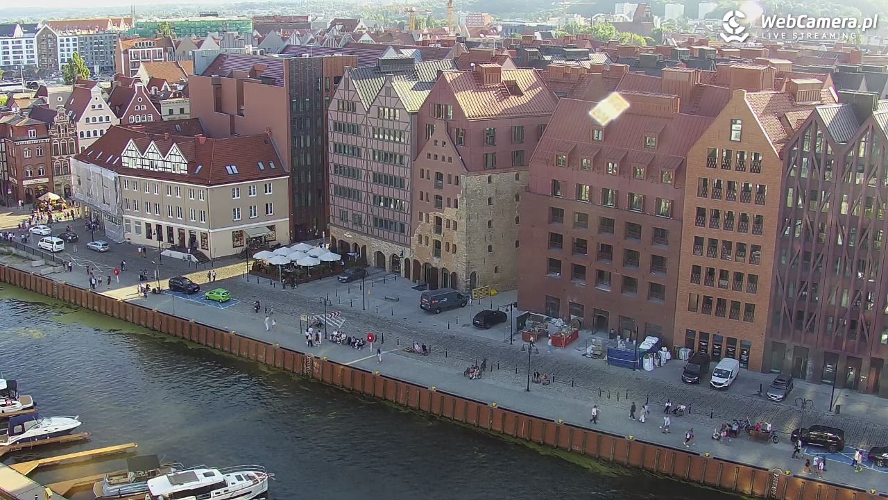 GDAŃSK - widok na Stare Miasto - 25 lipiec 2026, 18:20