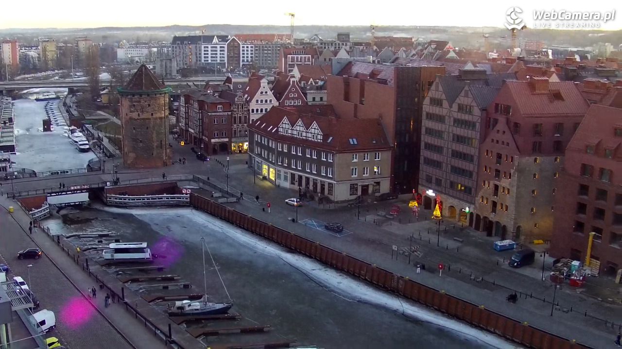 GDAŃSK - widok na Stare Miasto - 03 marzec 2026, 17:35