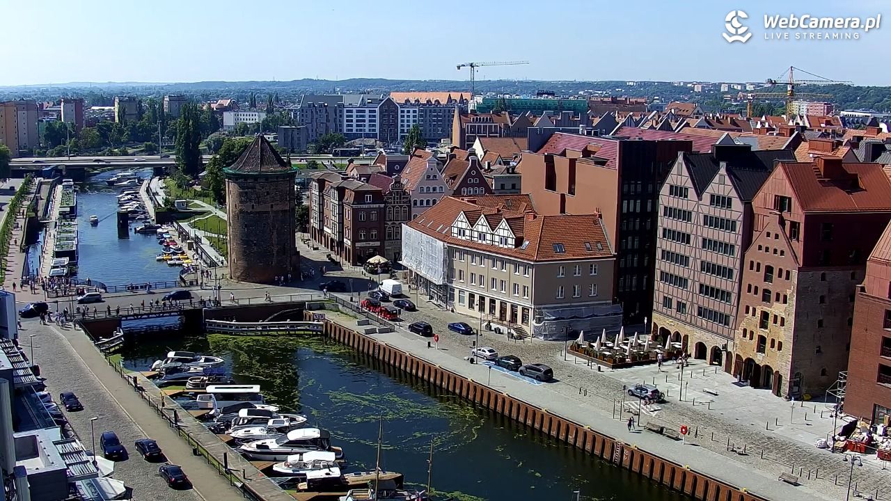GDAŃSK - widok na Stare Miasto - 21 czerwiec 2026, 10:48