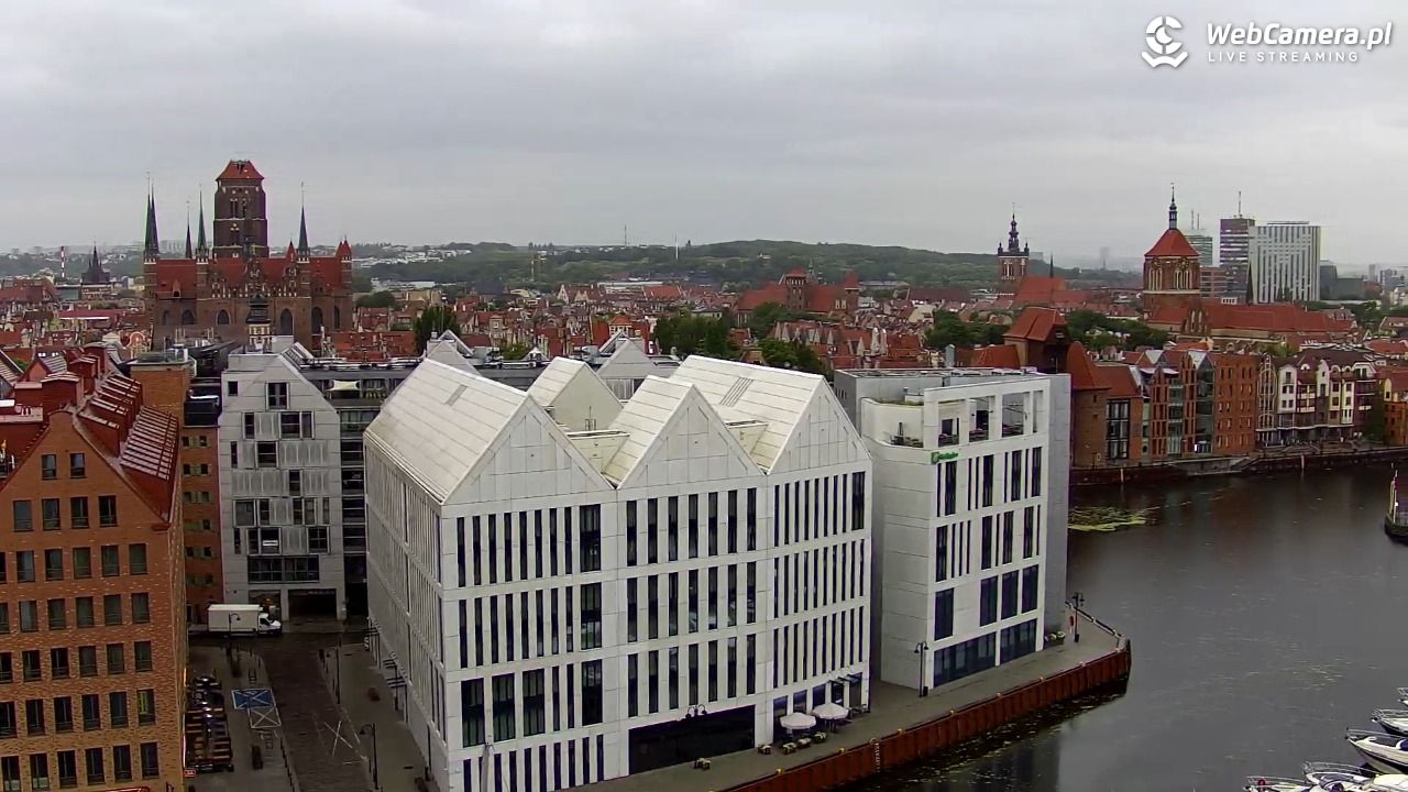 GDAŃSK - widok na Stare Miasto - 01 lipiec 2026, 06:32