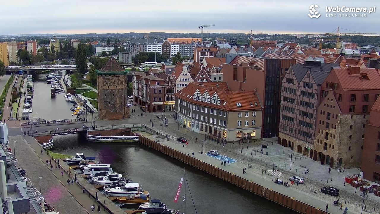 GDAŃSK - widok na Stare Miasto - 15 wresień 2025, 18:39