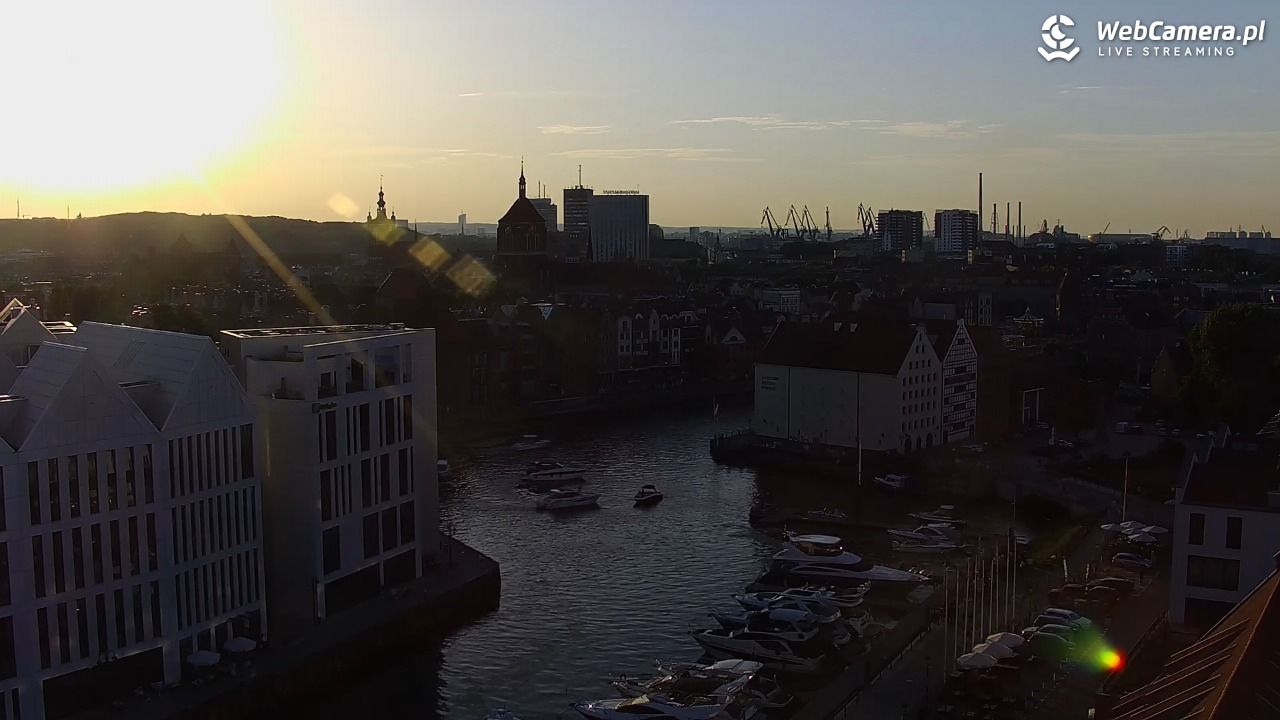 GDAŃSK - widok na Stare Miasto - 27 czerwiec 2026, 20:16