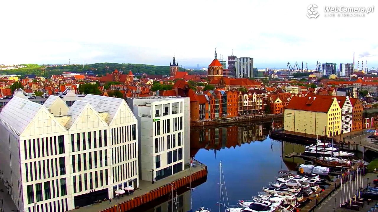 GDAŃSK - widok na Stare Miasto - 16 maj 2026, 06:53