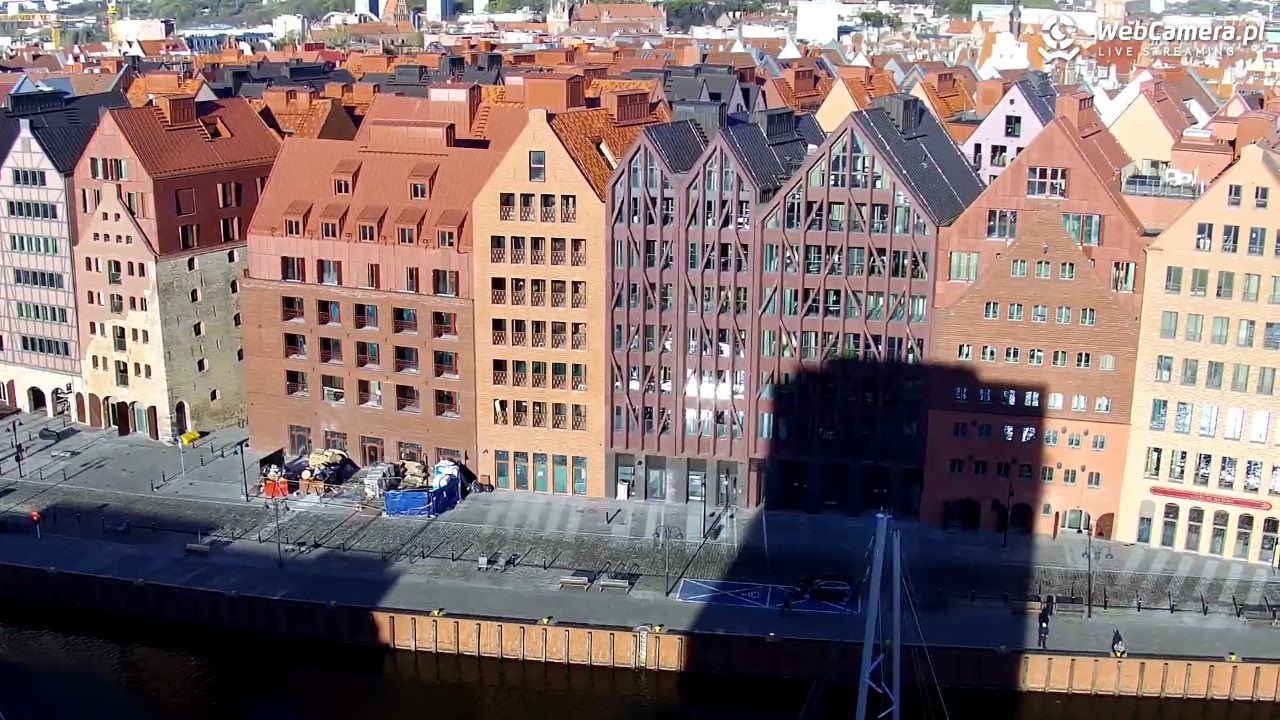GDAŃSK - widok na Stare Miasto - 26 kwiecień 2026, 07:16