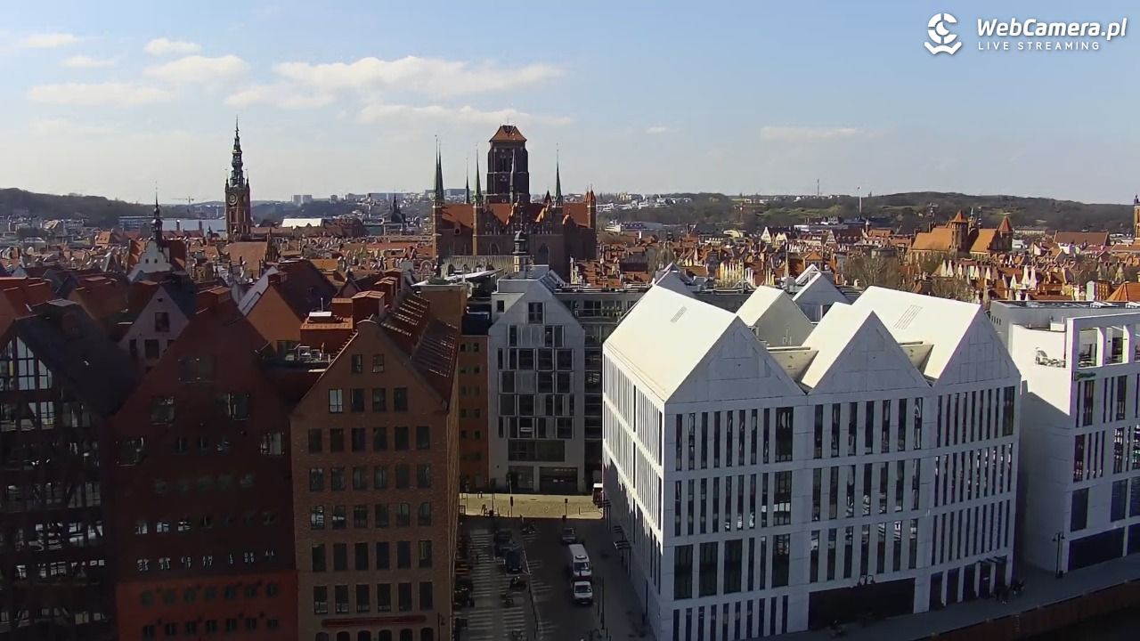 GDAŃSK - widok na Stare Miasto - 10 kwiecień 2026, 13:56