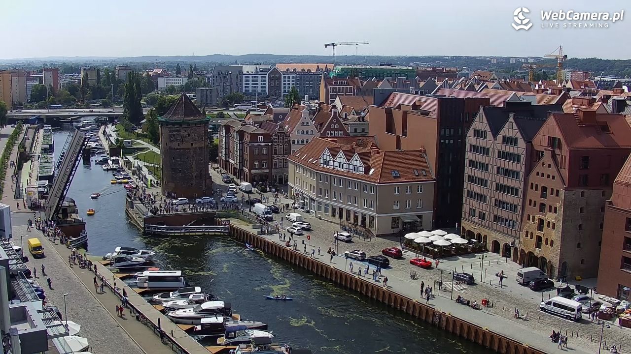 GDAŃSK - widok na Stare Miasto - 04 sierpień 2026, 12:00