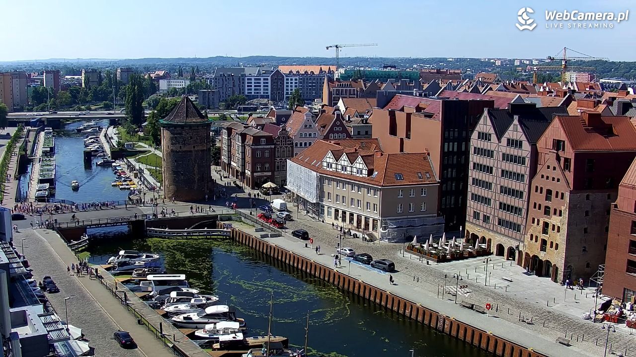 GDAŃSK - widok na Stare Miasto - 21 czerwiec 2026, 10:49