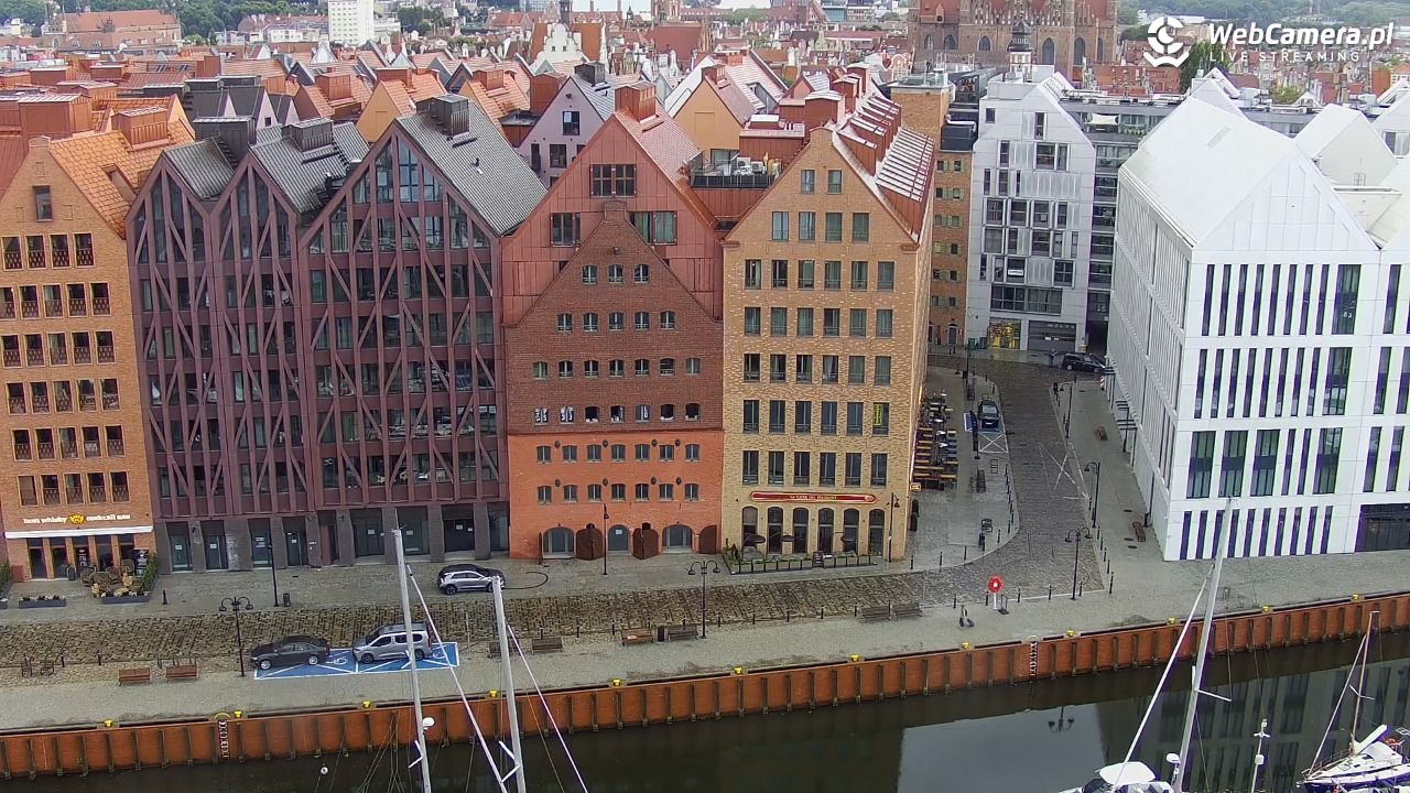 GDAŃSK - widok na Stare Miasto - 16 sierpień 2026, 07:20