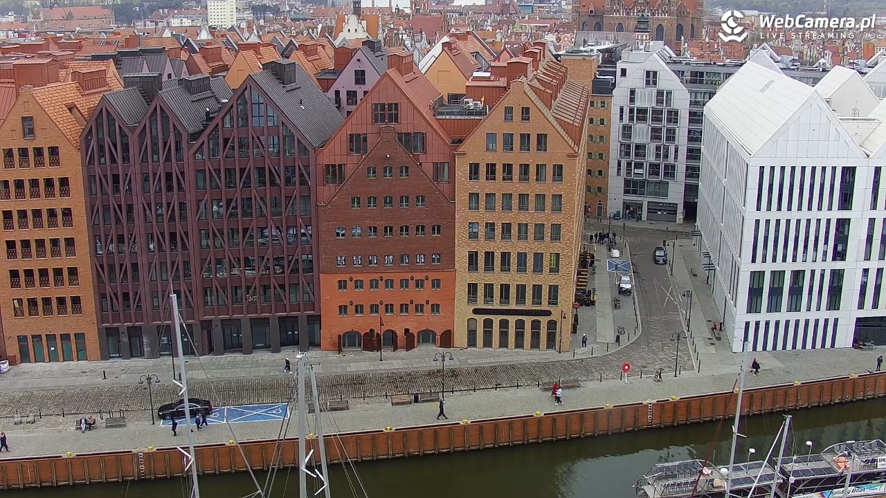 GDAŃSK - widok na Stare Miasto - 19 kwiecień 2026, 10:56