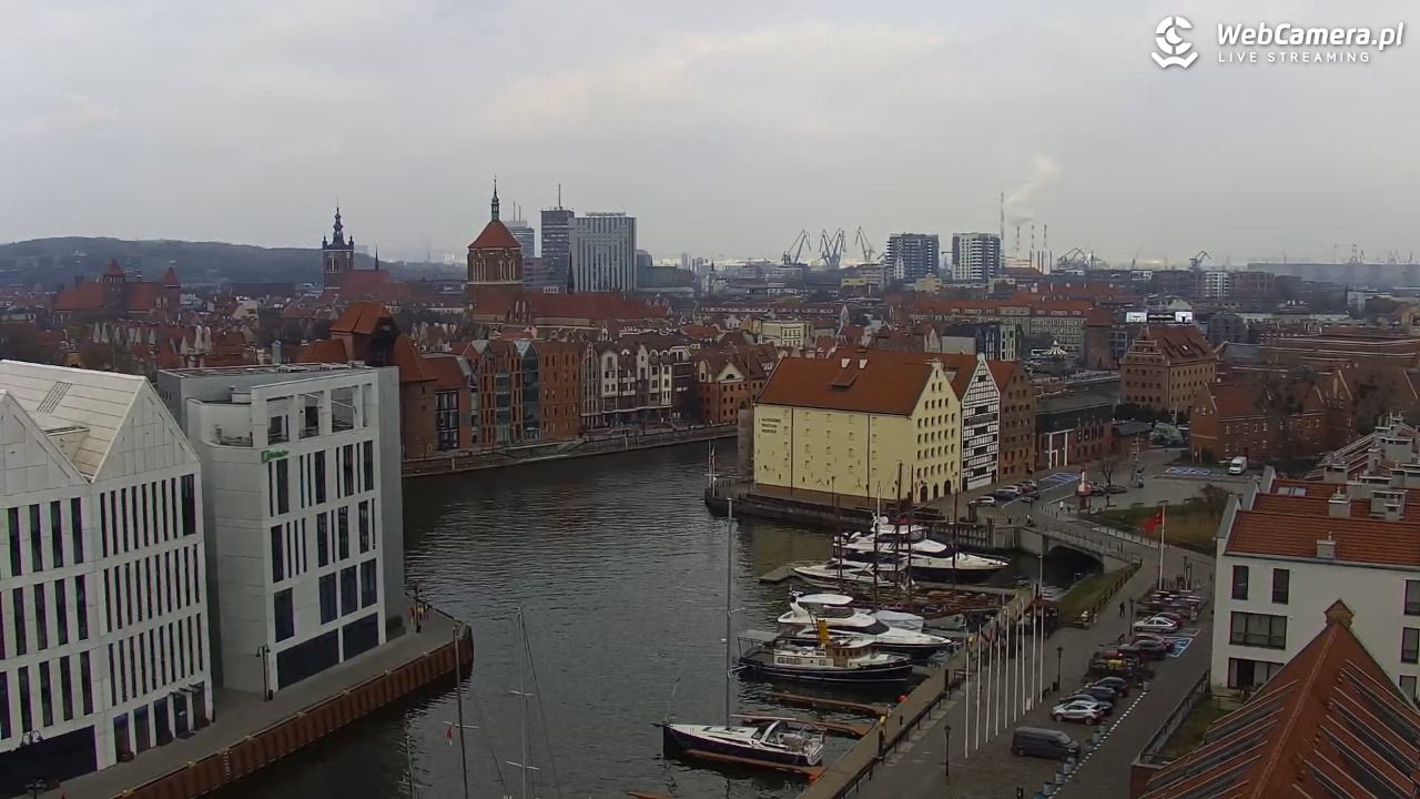 GDAŃSK - widok na Stare Miasto - 15 kwiecień 2026, 11:22