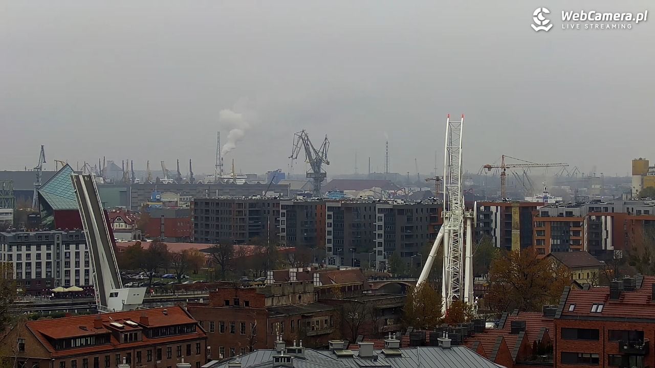 GDAŃSK - widok na Stare Miasto - 09 listopad 2025, 13:07