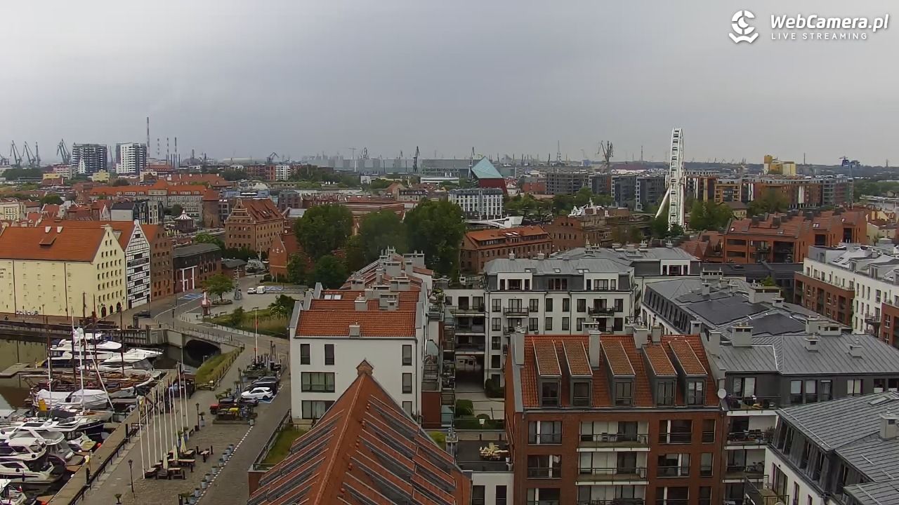 GDAŃSK - widok na Stare Miasto - 04 czerwiec 2026, 07:21