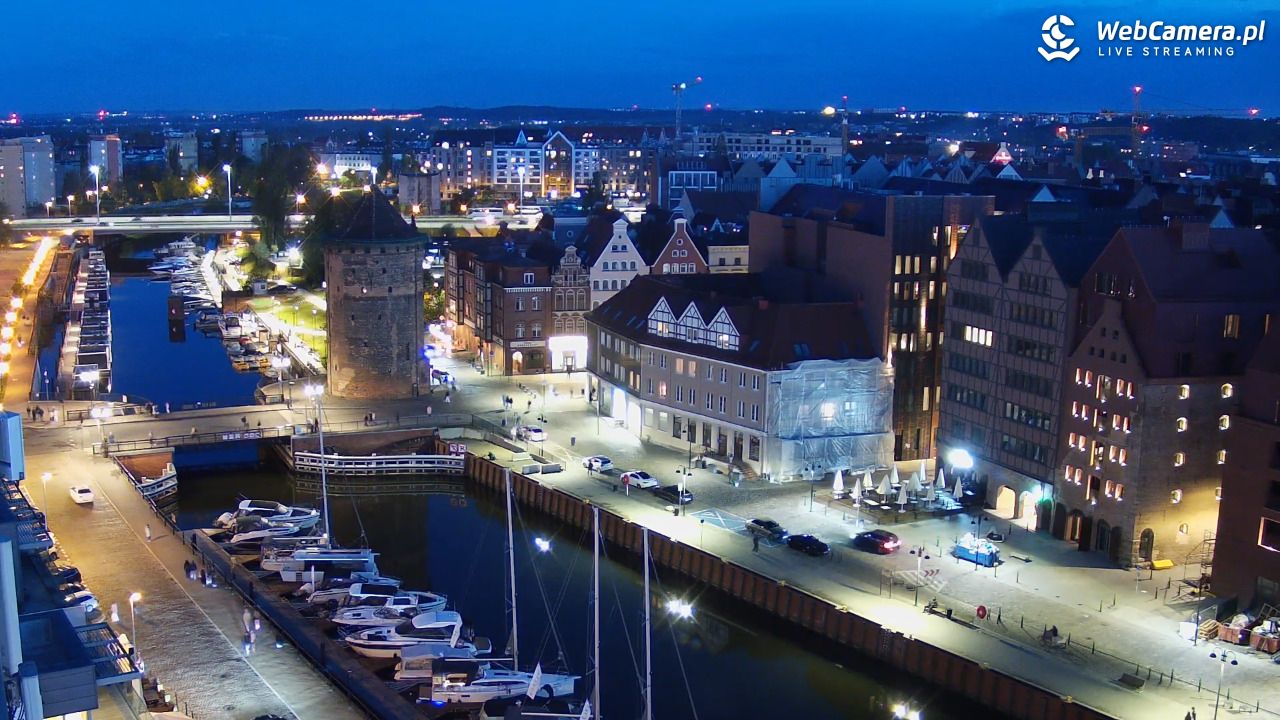 GDAŃSK - widok na Stare Miasto - 14 maj 2026, 21:36