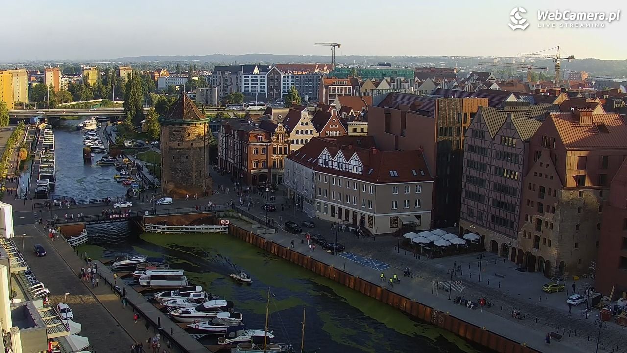 GDAŃSK - widok na Stare Miasto - 12 lipiec 2026, 19:27
