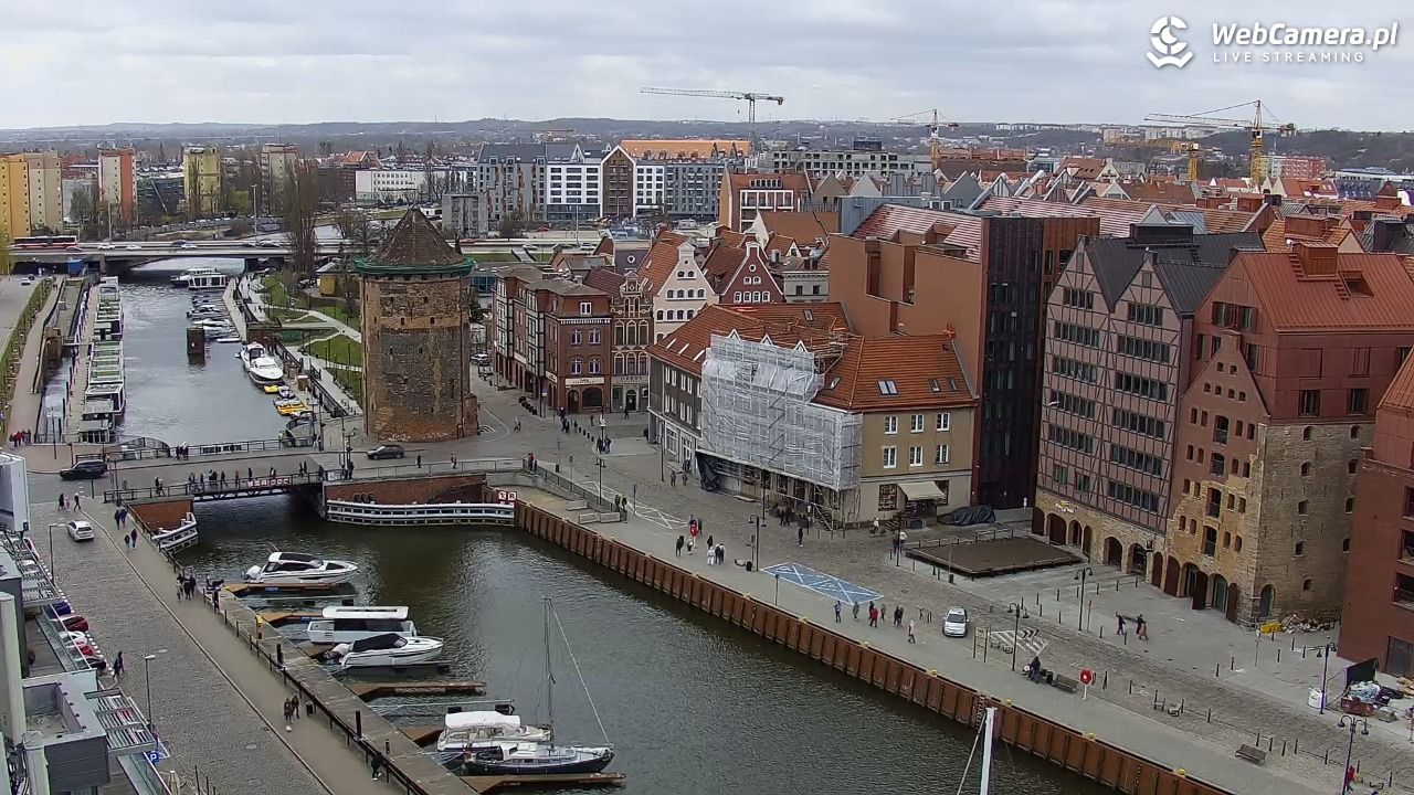 GDAŃSK - widok na Stare Miasto - 06 kwiecień 2026, 12:43