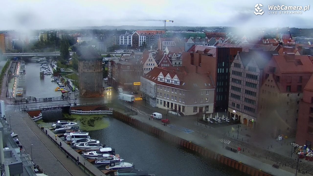 GDAŃSK - widok na Stare Miasto - 21 lipiec 2026, 04:56