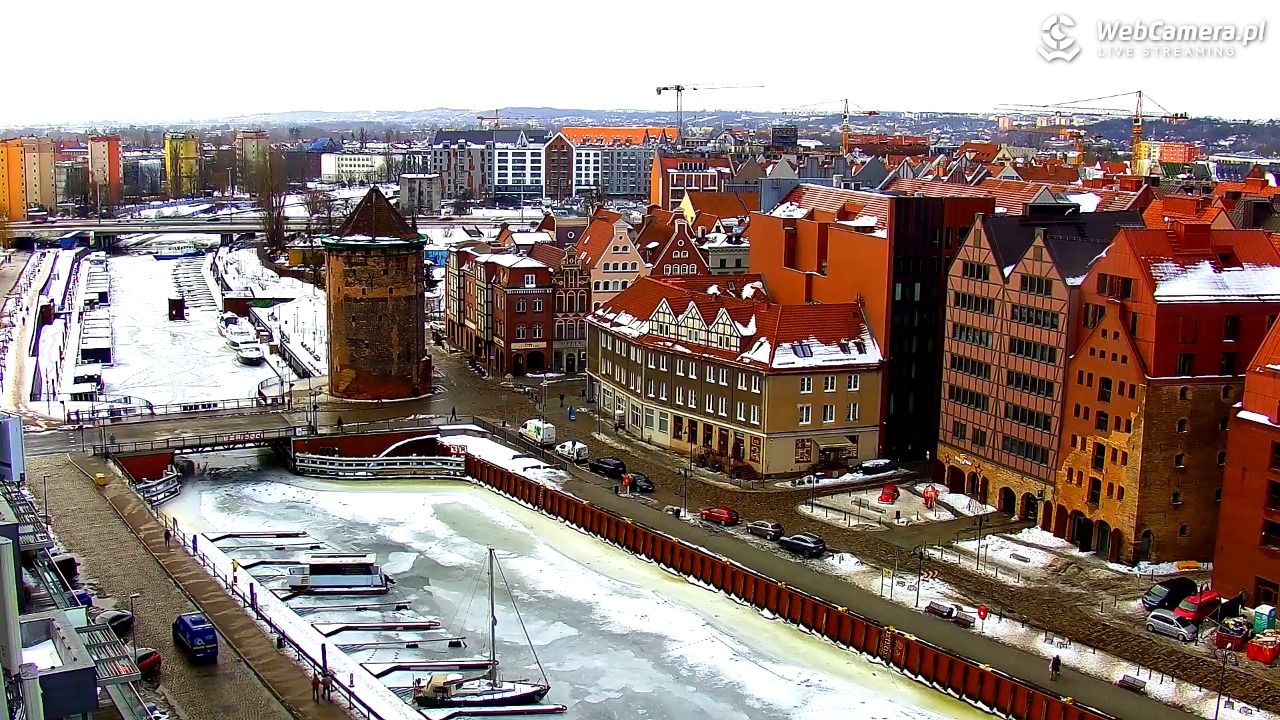 GDAŃSK - widok na Stare Miasto - 23 luty 2026, 09:41
