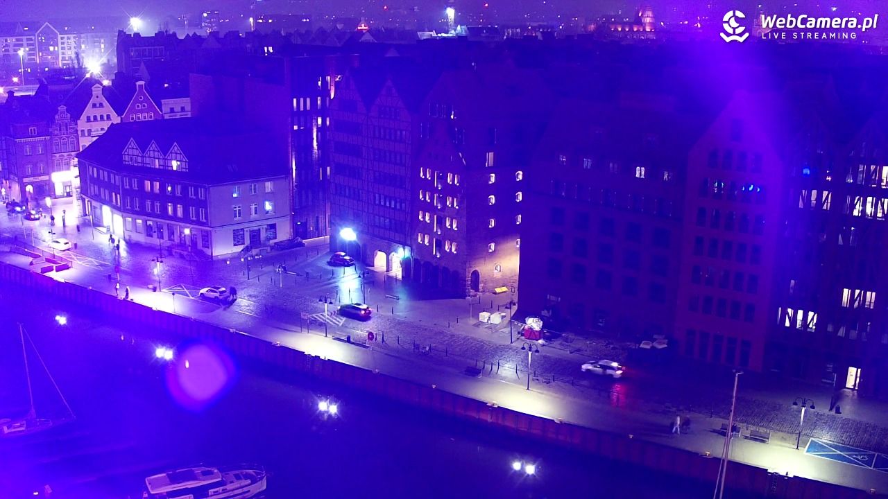 GDAŃSK - widok na Stare Miasto - 05 grudzień 2025, 22:38