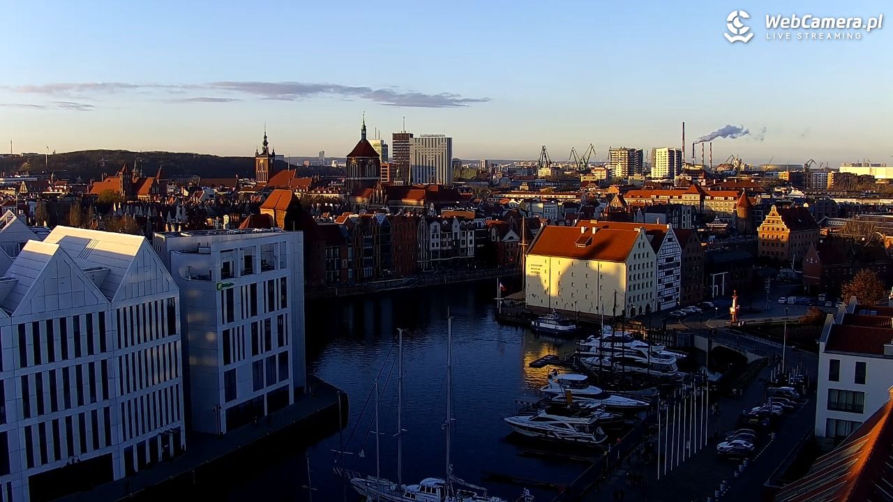 GDAŃSK - widok na Stare Miasto - 22 listopad 2025, 14:52