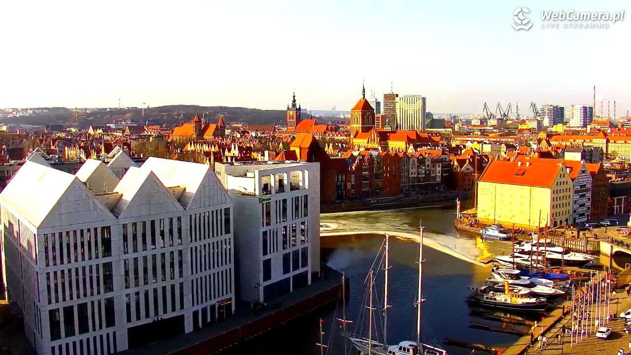 GDAŃSK - widok na Stare Miasto - 08 marzec 2026, 14:08