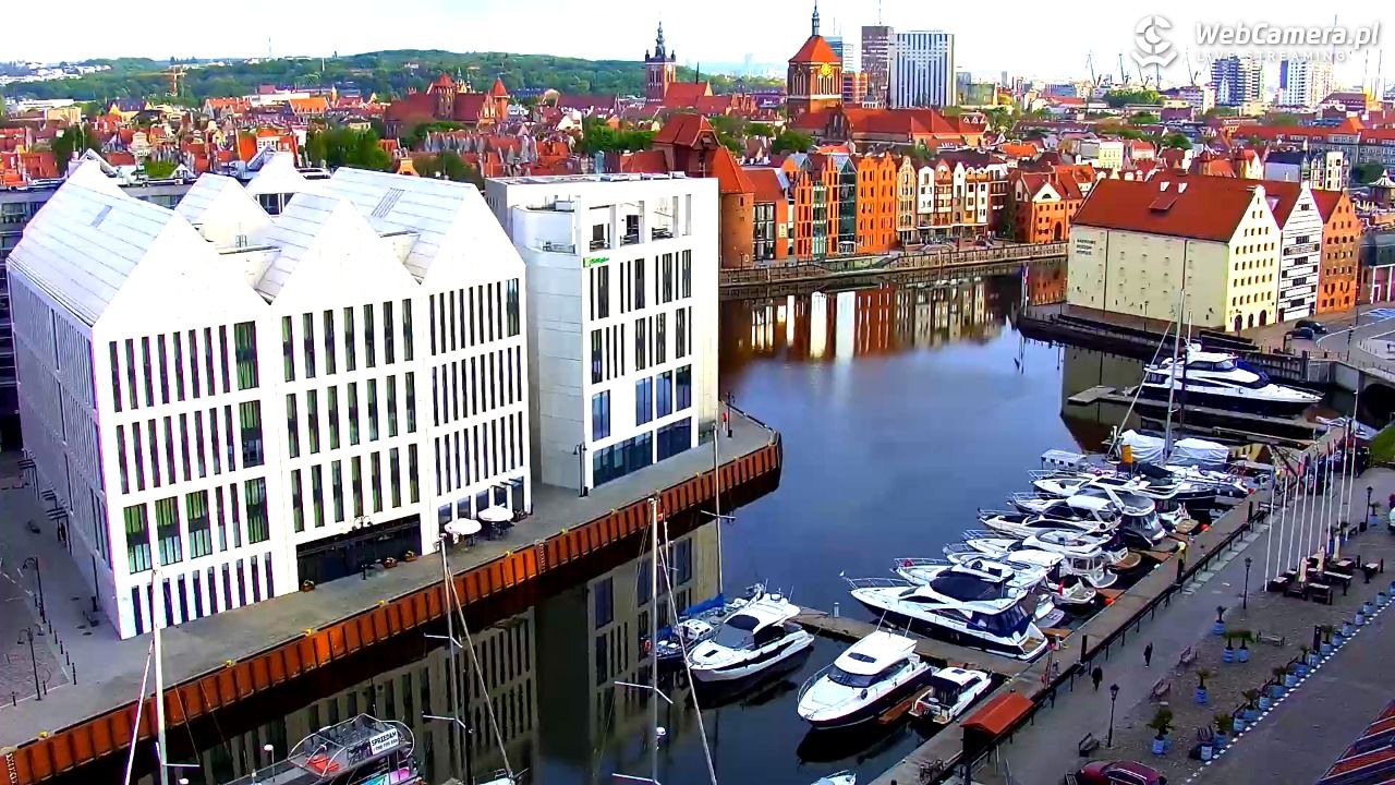GDAŃSK - widok na Stare Miasto - 19 maj 2026, 06:12