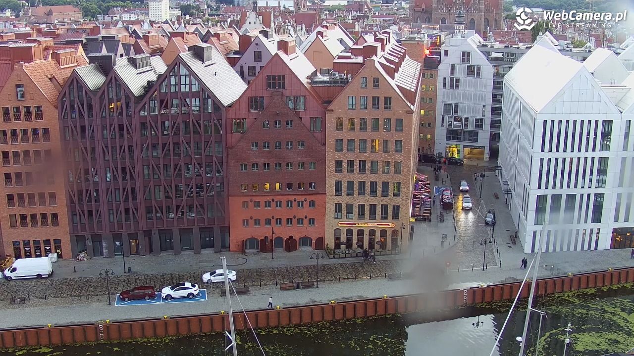 GDAŃSK - widok na Stare Miasto - 07 lipiec 2026, 21:13
