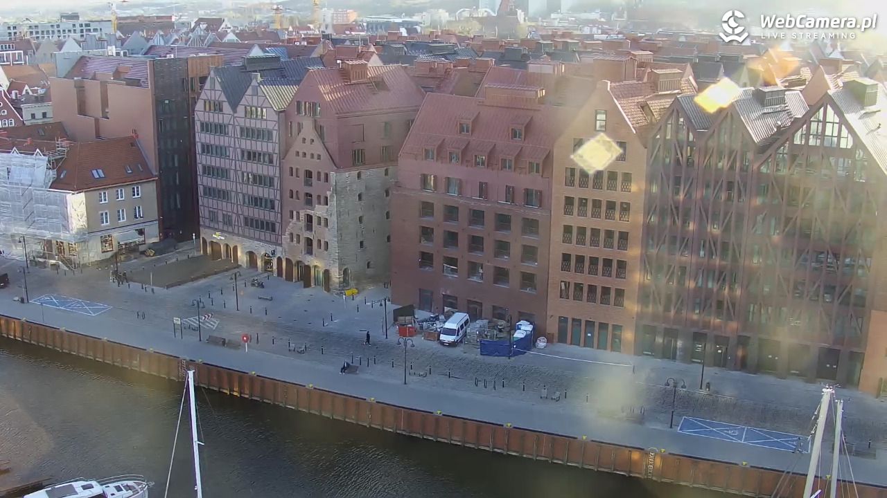 GDAŃSK - widok na Stare Miasto - 21 kwiecień 2026, 18:50