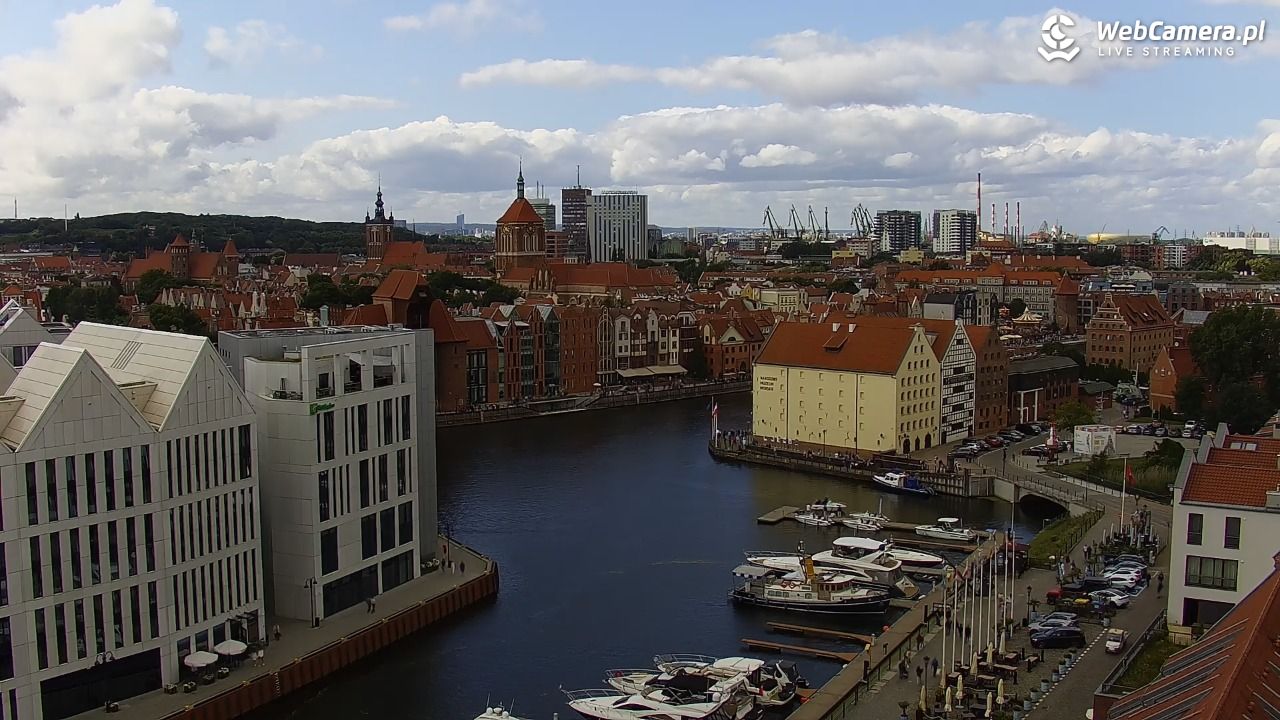 GDAŃSK - widok na Stare Miasto - 27 lipiec 2026, 16:02
