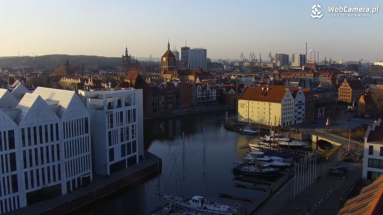 GDAŃSK - widok na Stare Miasto - 09 marzec 2026, 16:34