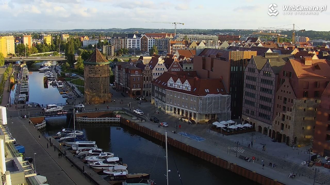 GDAŃSK - widok na Stare Miasto - 16 czerwiec 2026, 20:00