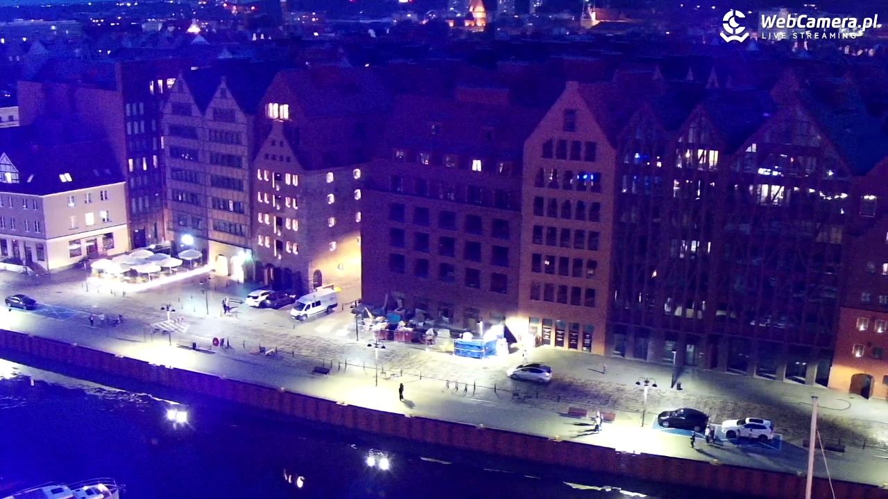 GDAŃSK - widok na Stare Miasto - 19 lipiec 2026, 21:52