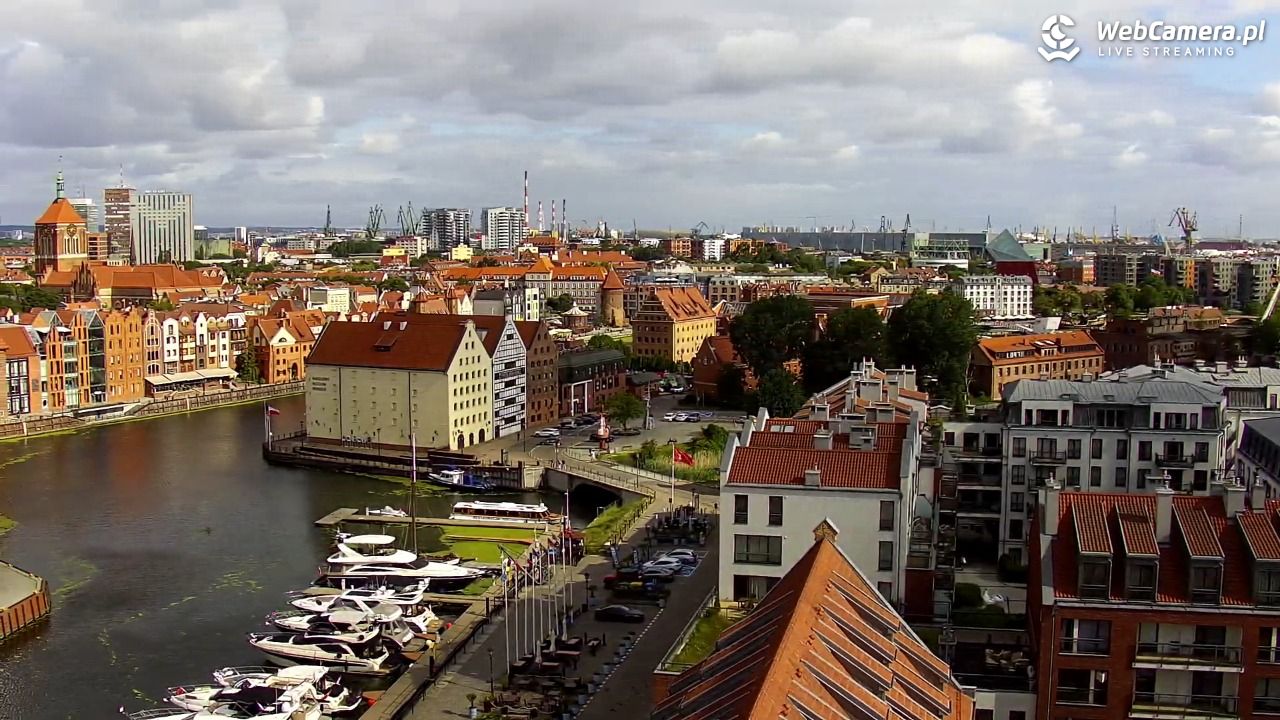 GDAŃSK - widok na Stare Miasto - 03 lipiec 2026, 09:00