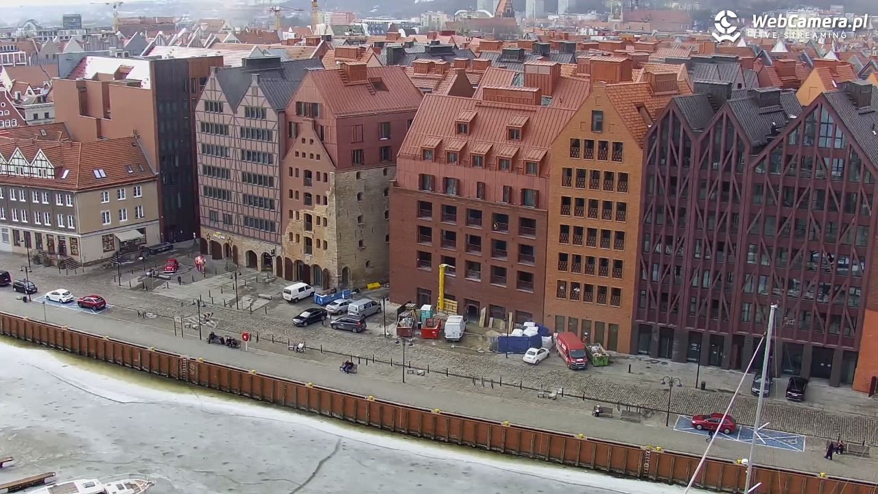 GDAŃSK - widok na Stare Miasto - 02 marzec 2026, 12:24