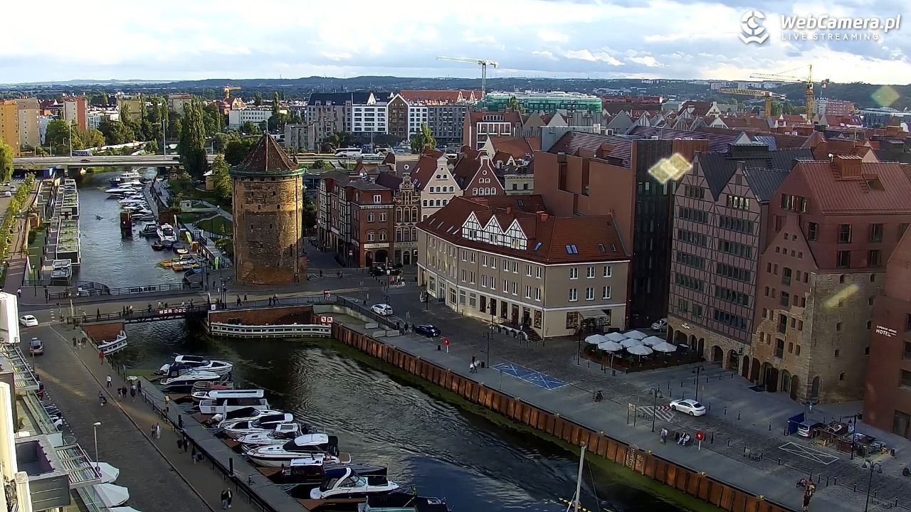 GDAŃSK - widok na Stare Miasto - 01 wresień 2026, 18:07