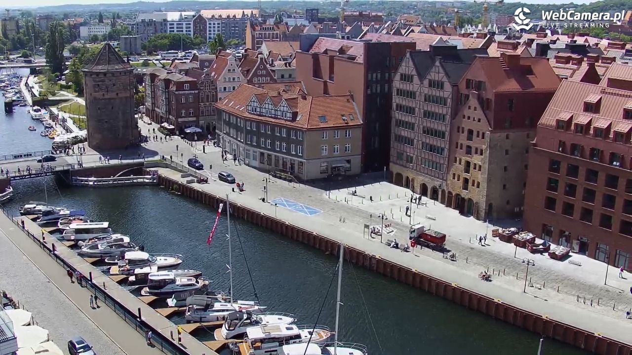 GDAŃSK - widok na Stare Miasto - 10 lipiec 2025, 12:42
