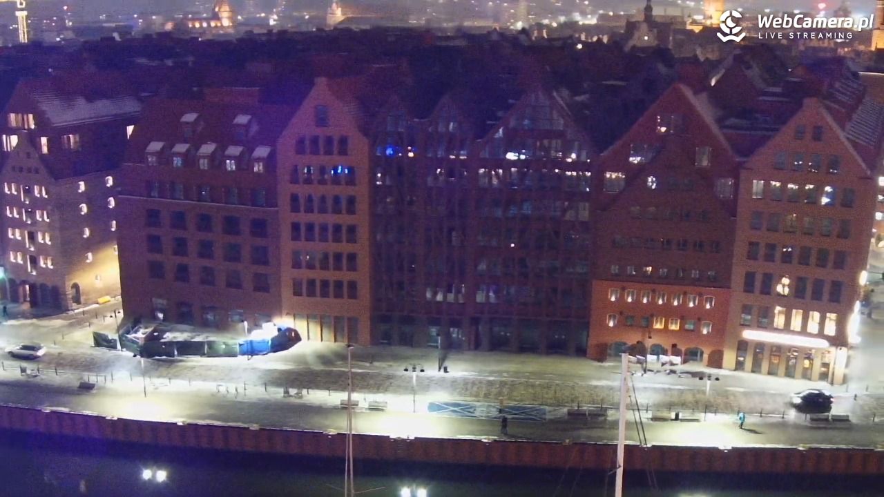 GDAŃSK - widok na Stare Miasto - 05 styczeń 2026, 19:26