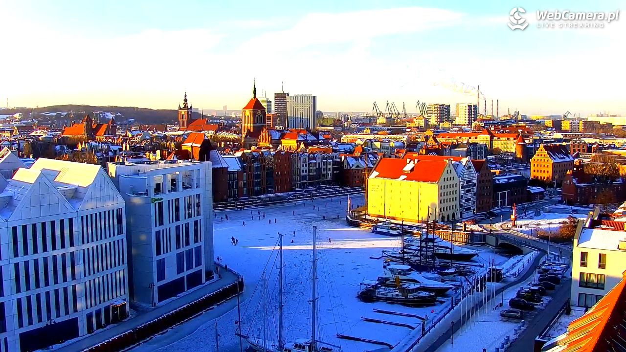 GDAŃSK - widok na Stare Miasto - 02 luty 2026, 15:23