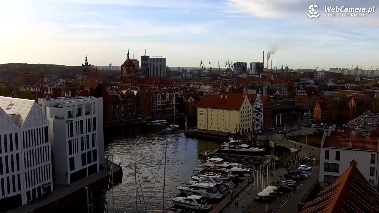 GDAŃSK - widok na Stare Miasto - 30 kwiecień 2026, 17:58