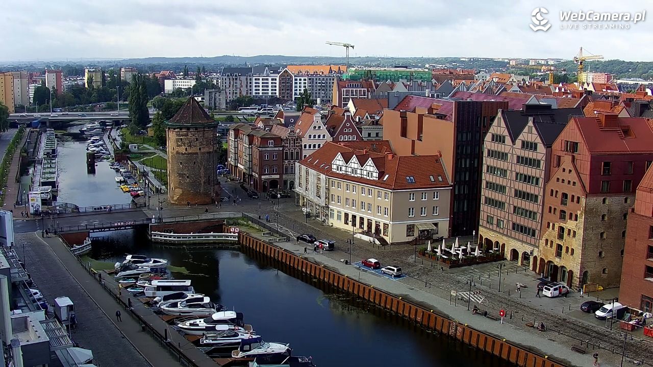 GDAŃSK - widok na Stare Miasto - 27 lipiec 2026, 09:06