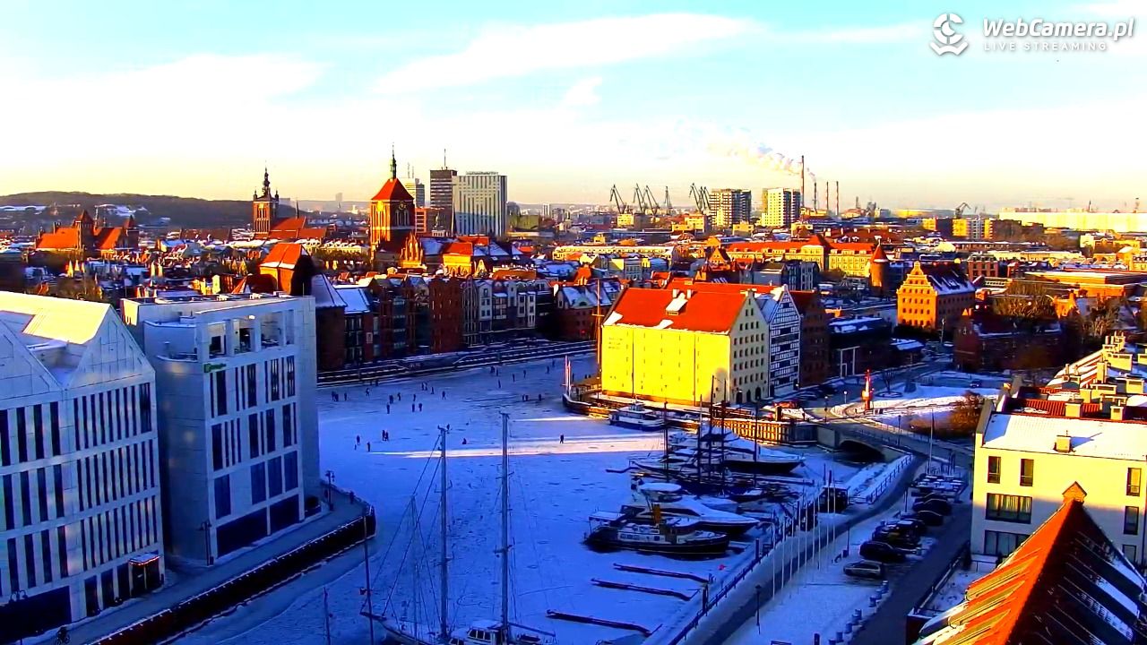 GDAŃSK - widok na Stare Miasto - 02 luty 2026, 15:23