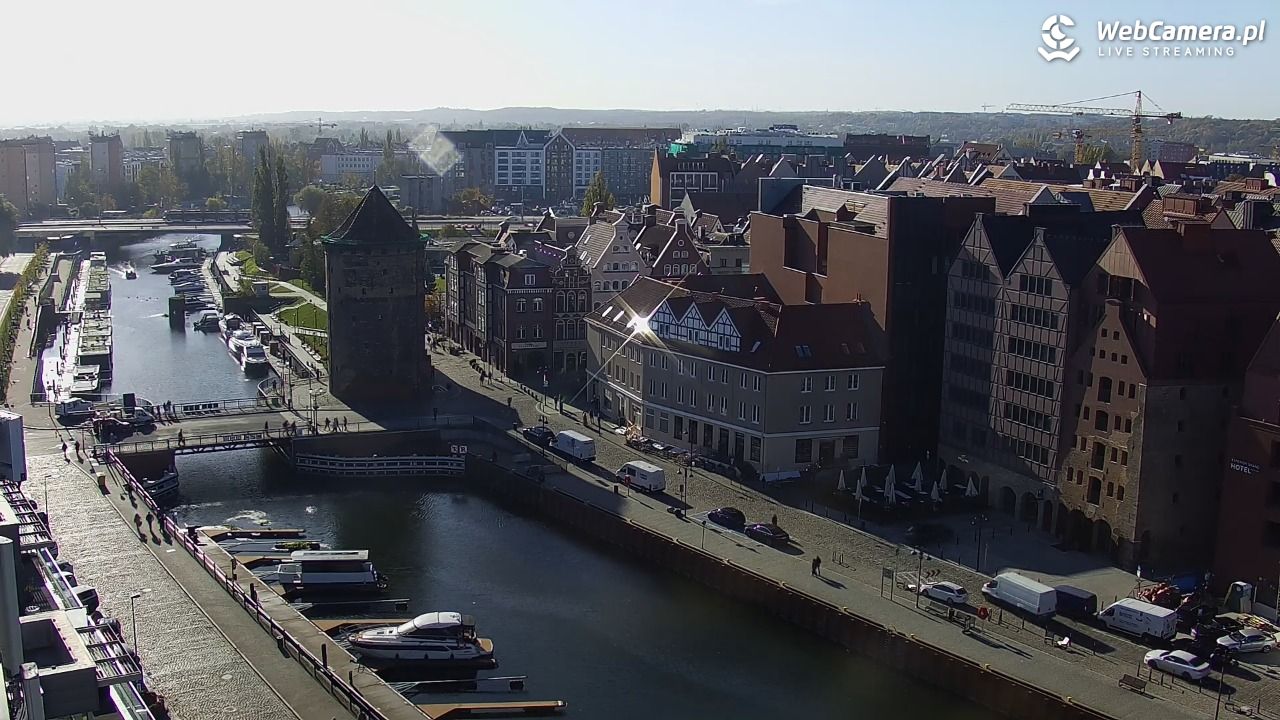 GDAŃSK - widok na Stare Miasto - 27 październik 2026, 10:19
